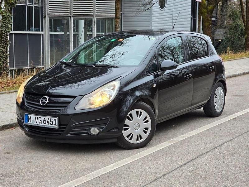 Gebraucht Opel Corsa 87 PS (63 kW) 2010 Schwarz Kleinwagen