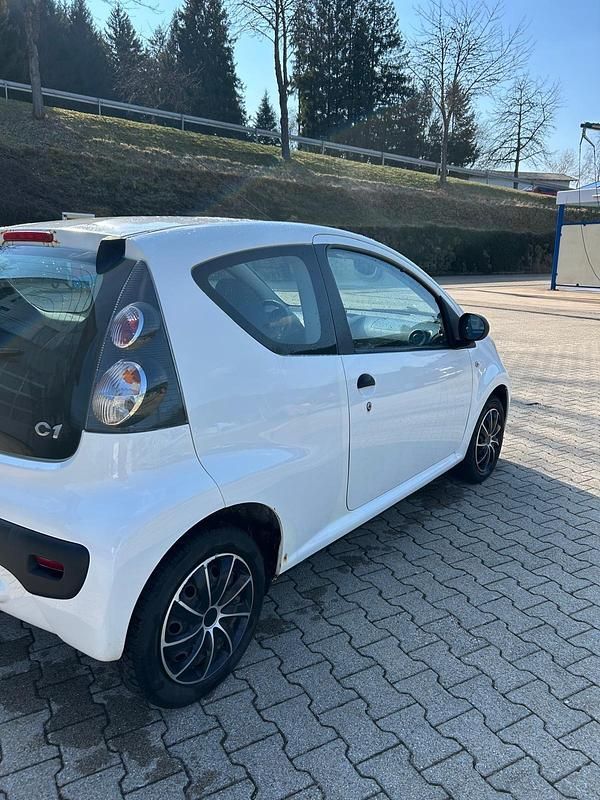 Gebraucht Citroën C1 2008 Weiß Kleinwagen