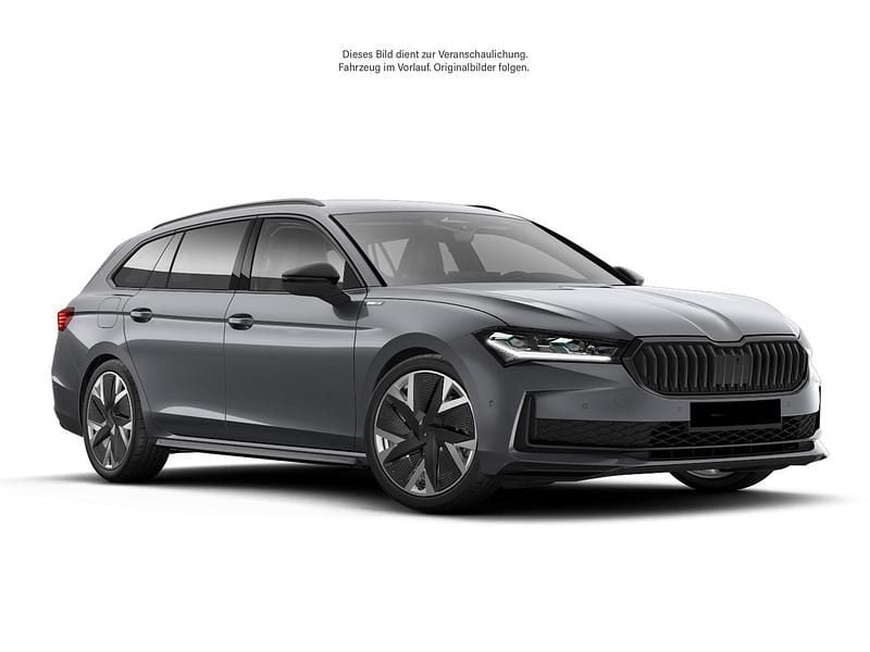 Neu Skoda Superb SportLine 193 PS (141 kW) 2025 Graphite grau metallic Kombi