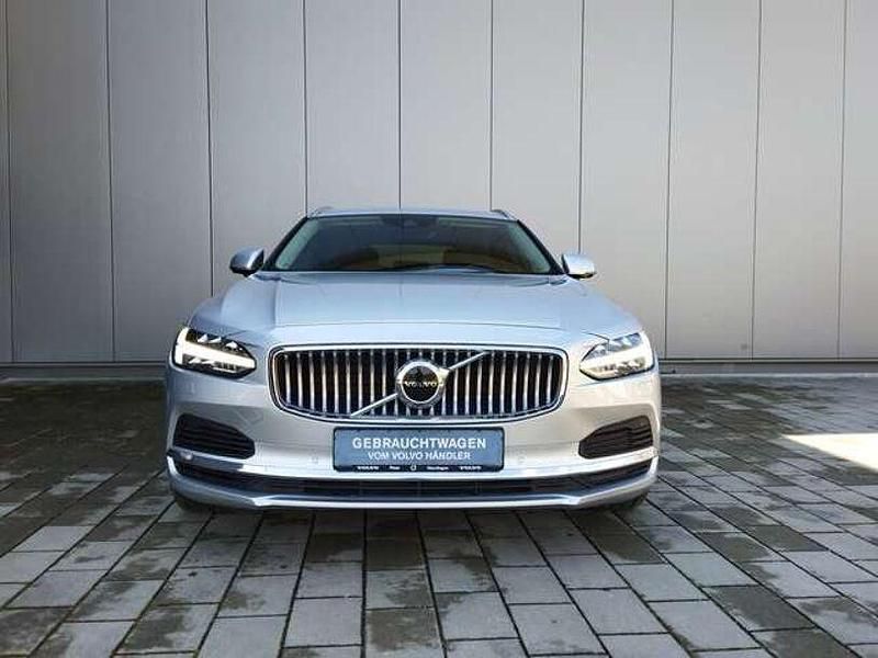 Gebraucht Volvo V90 Inscription 253 PS (186 kW) 2021 Bright silver (metallic) Kombi