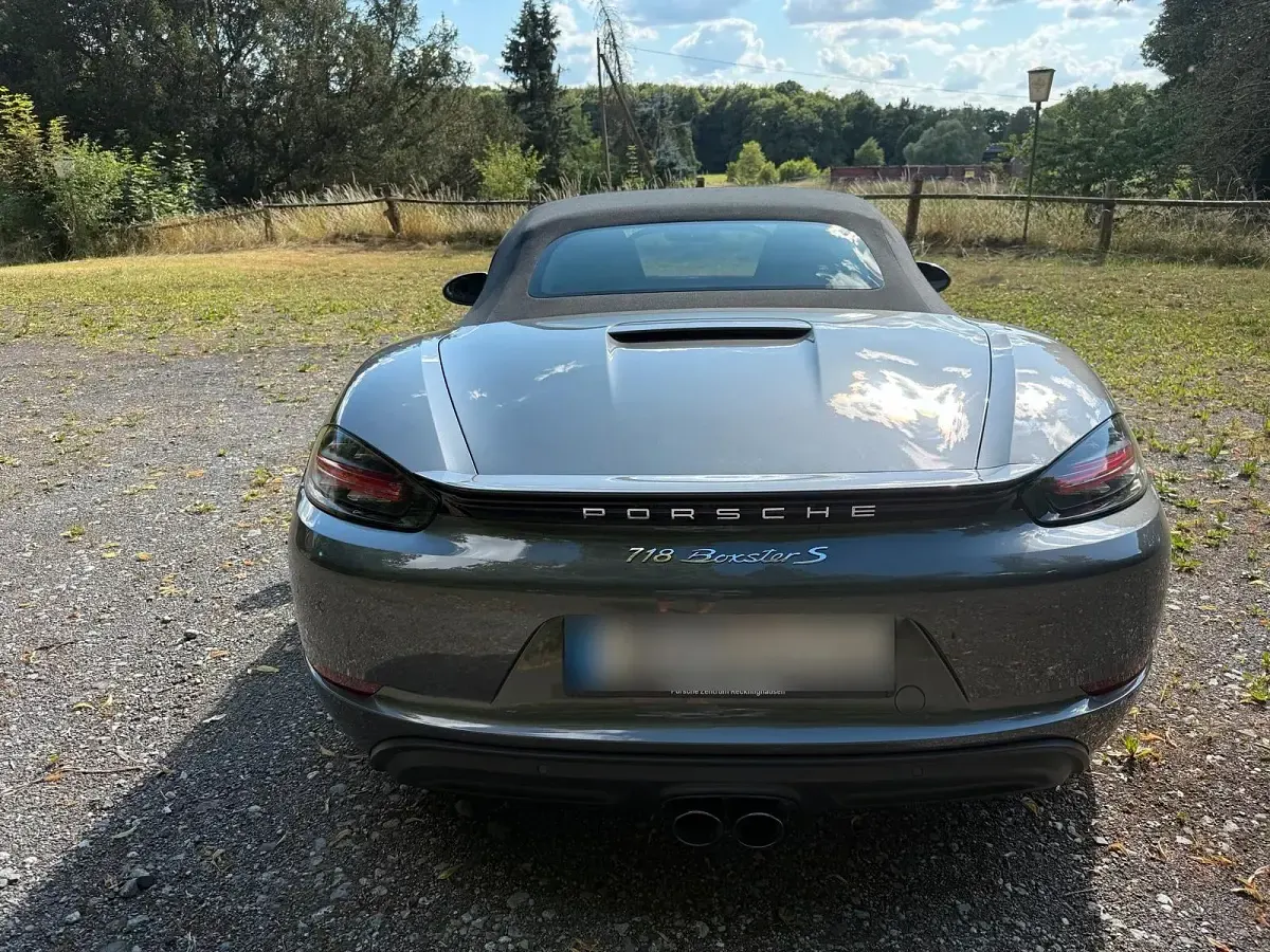 Usata Porsche 718 Boxster 350 CV (257 kW) 2024 Grigio Cabrio