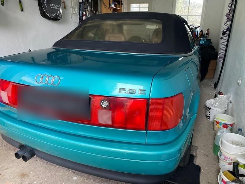 Gebraucht Audi Cabriolet 174 PS (127 kW) 1993 Grün Cabrio