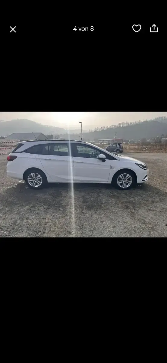Gebraucht Opel Astra 150 PS (110 kW) 2019 Weiß Kombi