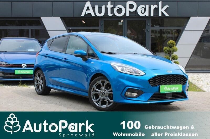 Dynamicblau metallic Gebraucht 2020 Ford Fiesta ST-Line Kleinwagen | 13.180 € (Guter Preis) - Bild 1/3