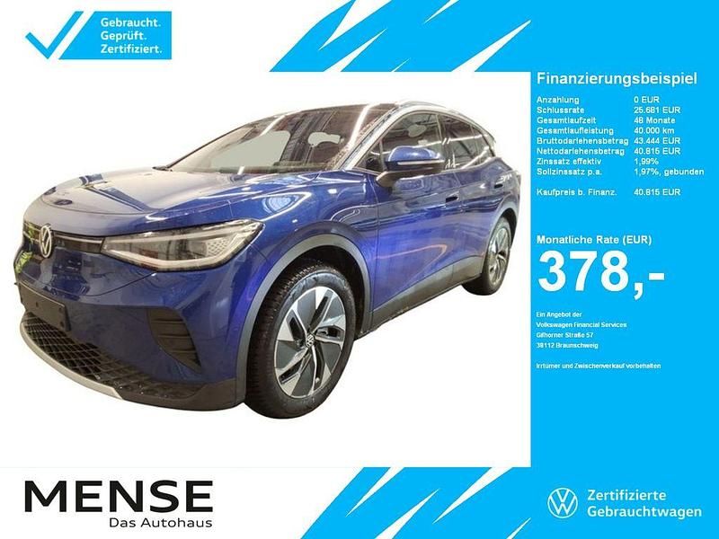 Second-hand VW ID.4 Pro 210 kW (286 CP) 2025 Albastru SUV