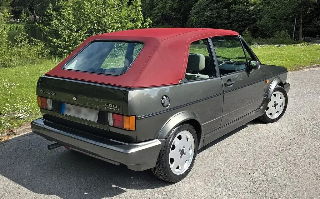 Brugt VW Golf Cabriolet 98 HK (72 kW) 1993 Grå Cabriolet