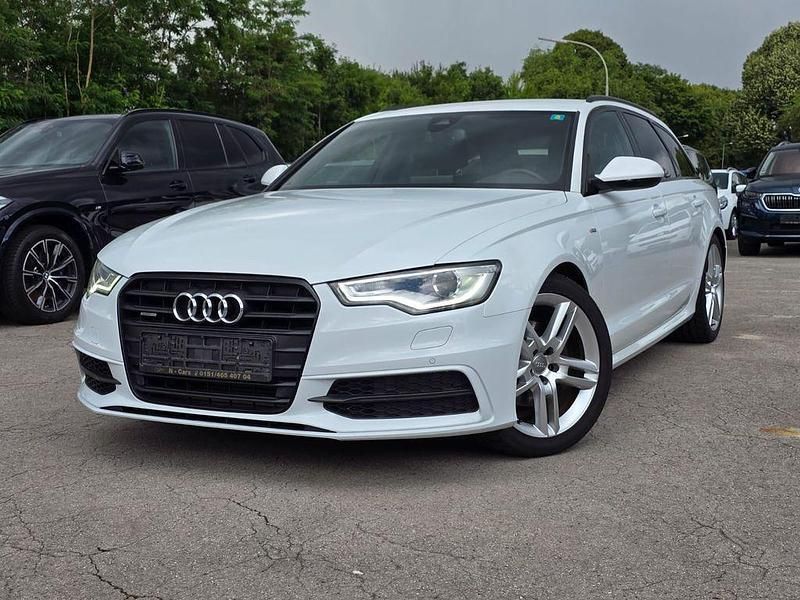 Weiß Gebraucht 2015 Audi A6 S-line plus Kombi | 18.290 € (Etwas zu teuer) - Bild 1/4