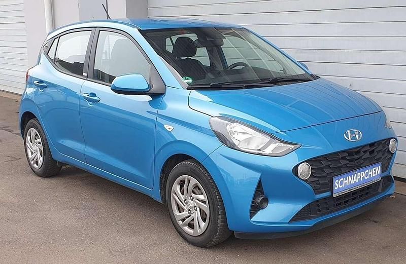 Aqua turquoise / met Gebraucht 2020 Hyundai i10 Select Kleinwagen | 11.990 € (Fairer Preis) - Bild 1/3