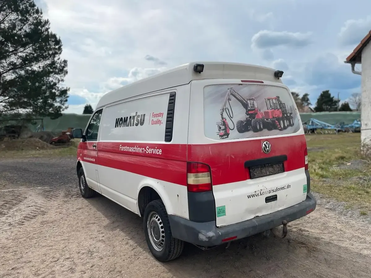 Usata VW Transporter 140 CV (102 kW) 2012 Bianco Furgone