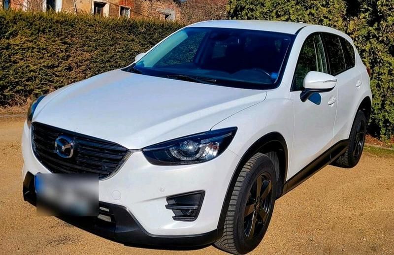 Gebraucht Mazda CX-5 Exclusive-Line 150 PS (110 kW) 2016 Weiß SUV