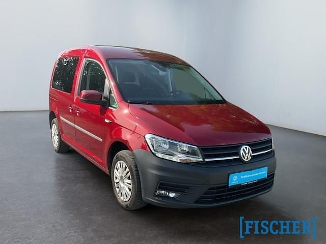 Gebraucht VW Caddy Trendline 102 PS (75 kW) 2020 Rot Van / Kleinbus