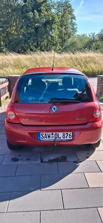 Gebraucht Renault Clio II Campus 75 PS (55 kW) 2006 Rot Limousine