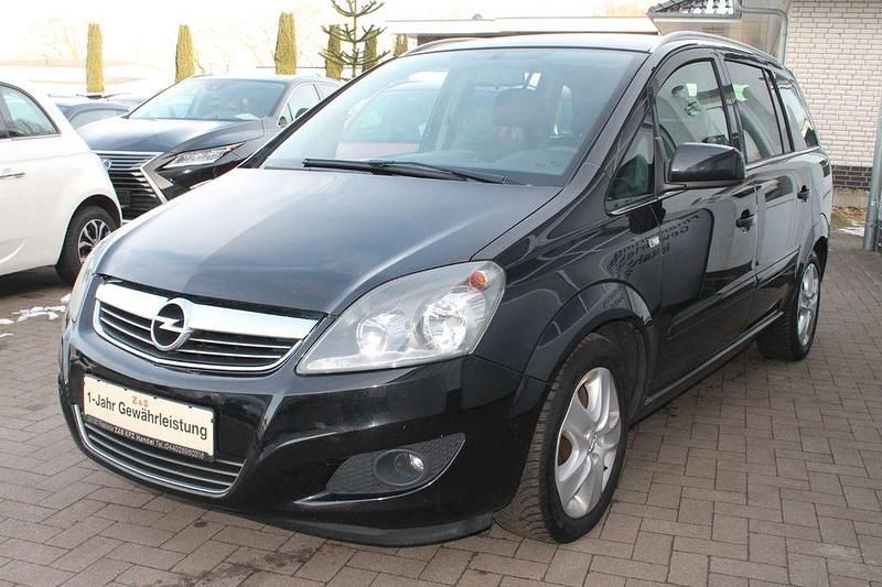 Gebraucht Opel Zafira Design Edition 116 PS (85 kW) 2011 Schwarz Van / Kleinbus