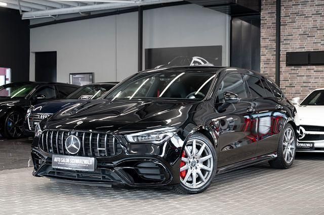 Schwarz Gebraucht 2020 Mercedes CLA45 AMG AMG Limousine | 41.800 € (Superpreis) - Bild 1/4
