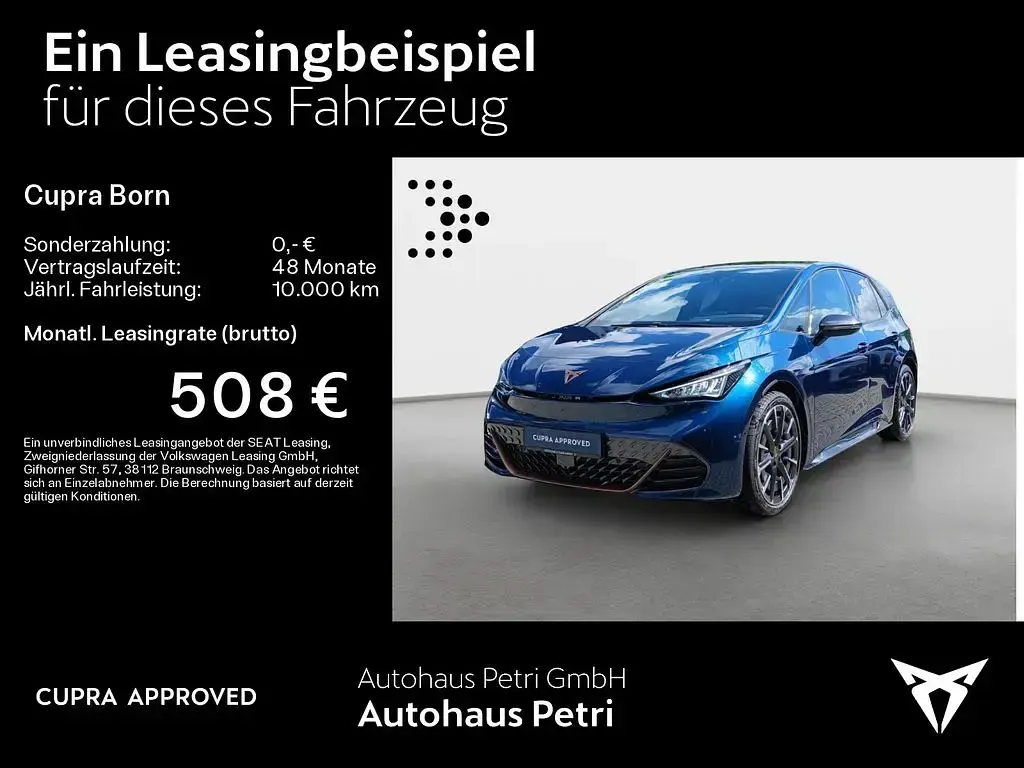 Gebraucht Cupra Born VZ 239 kW (326 PS) 2025 Aurorablau Kleinwagen