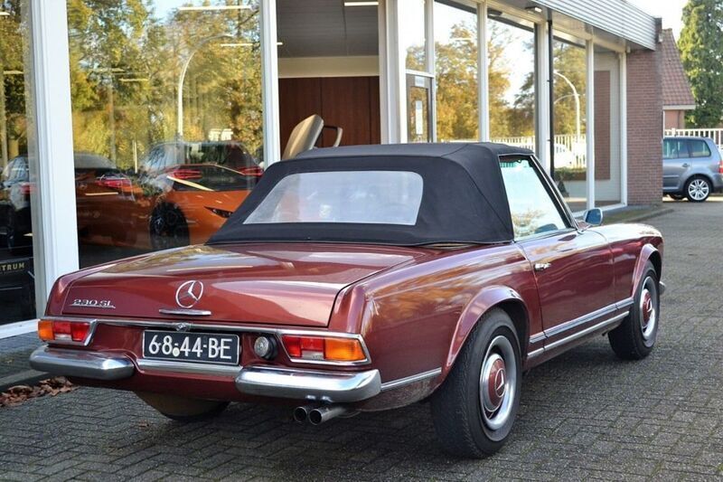 Gebraucht Mercedes 230 150 PS (110 kW) 1965 Rot Cabrio