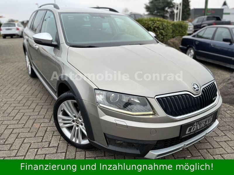 Beige Gebraucht 2016 Skoda Octavia Scout 4x4 Kombi | 9.199 € (Fairer Preis) - Bild 1/4