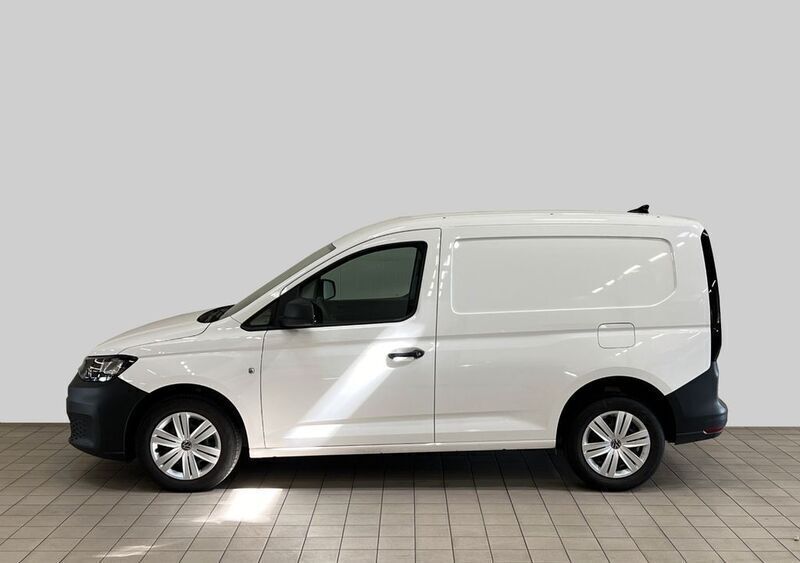 Gebraucht VW Caddy Basis 102 PS (75 kW) 2023 Weiß Van / Kleinbus