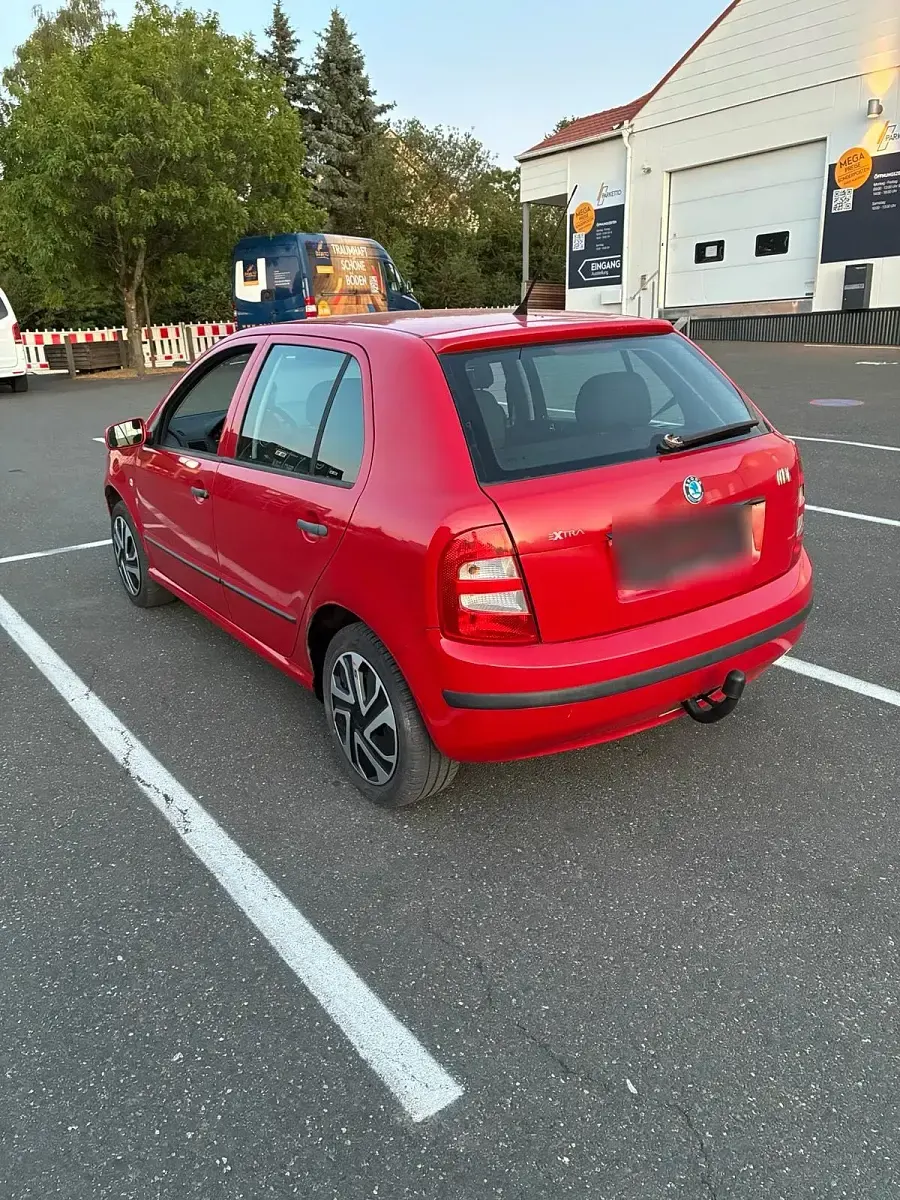 Gebraucht Skoda Fabia 55 PS (40 kW) 2003 Rot Kleinwagen