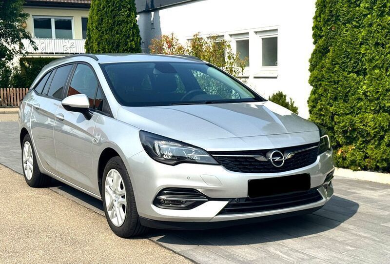 Silber Gebraucht 2020 Opel Astra Kombi | 10.590 € (Superpreis) - Bild 1/4
