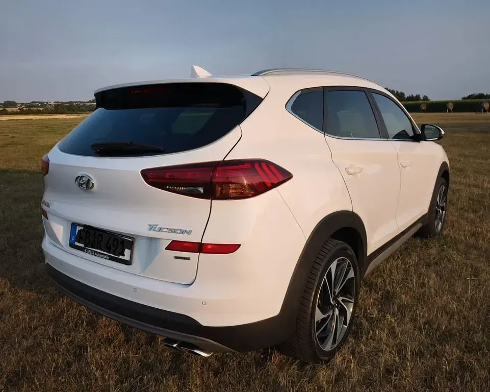 Gebraucht Hyundai Tucson Style 177 PS (130 kW) 2019 Weiß SUV
