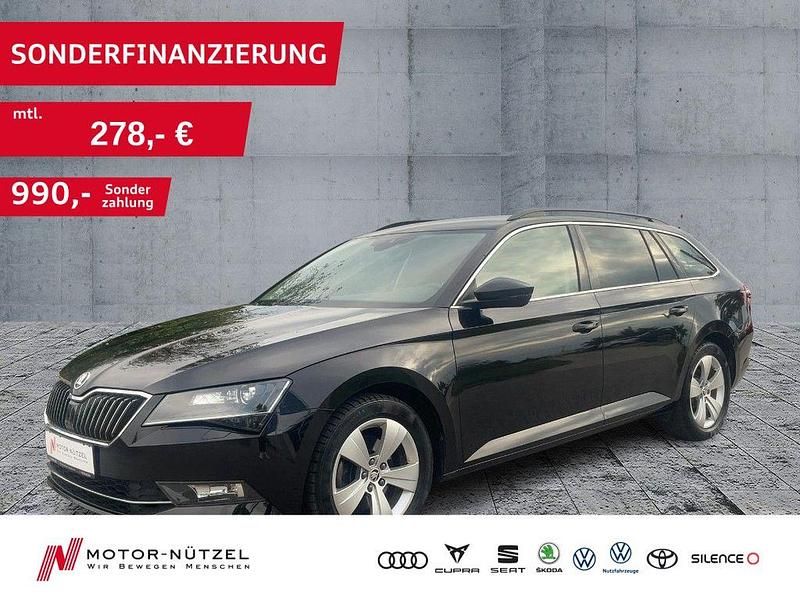 Gebraucht Skoda Superb Ambition 190 PS (139 kW) 2018 Schwarz Kombi