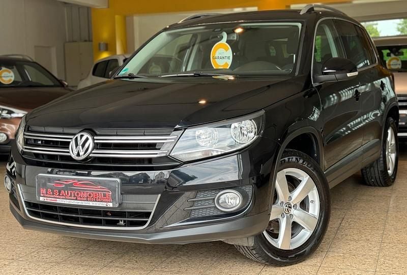 Gebraucht VW Tiguan 122 PS (89 kW) 2012 Schwarz SUV
