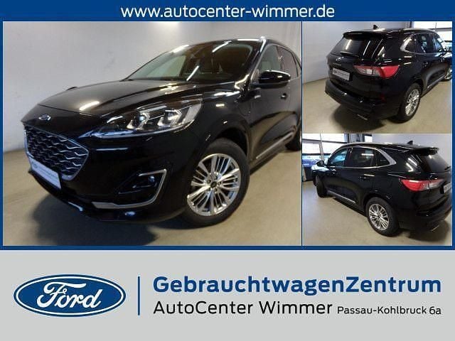 Obsidianschwarz Gebraucht 2022 Ford Kuga Vignale SUV | 26.890 € (Fairer Preis) - Bild 1/4