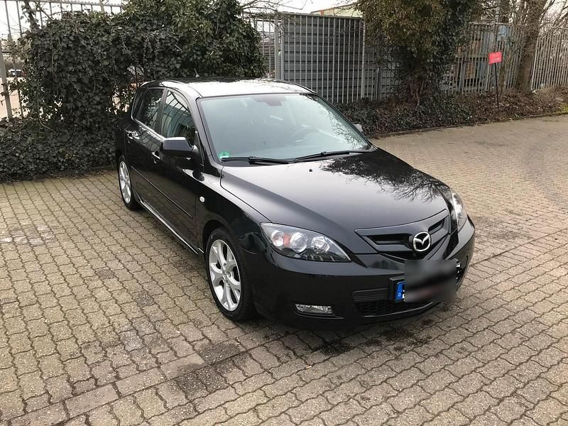 Schwarz Gebraucht 2008 Mazda 3 Limousine | 4.700 € (Etwas zu teuer) - Bild 1/4