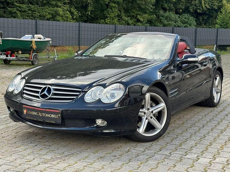 Schwarz Gebraucht 2003 Mercedes SL500 Exclusive Cabrio | 19.500 € (Fairer Preis) - Bild 1/4