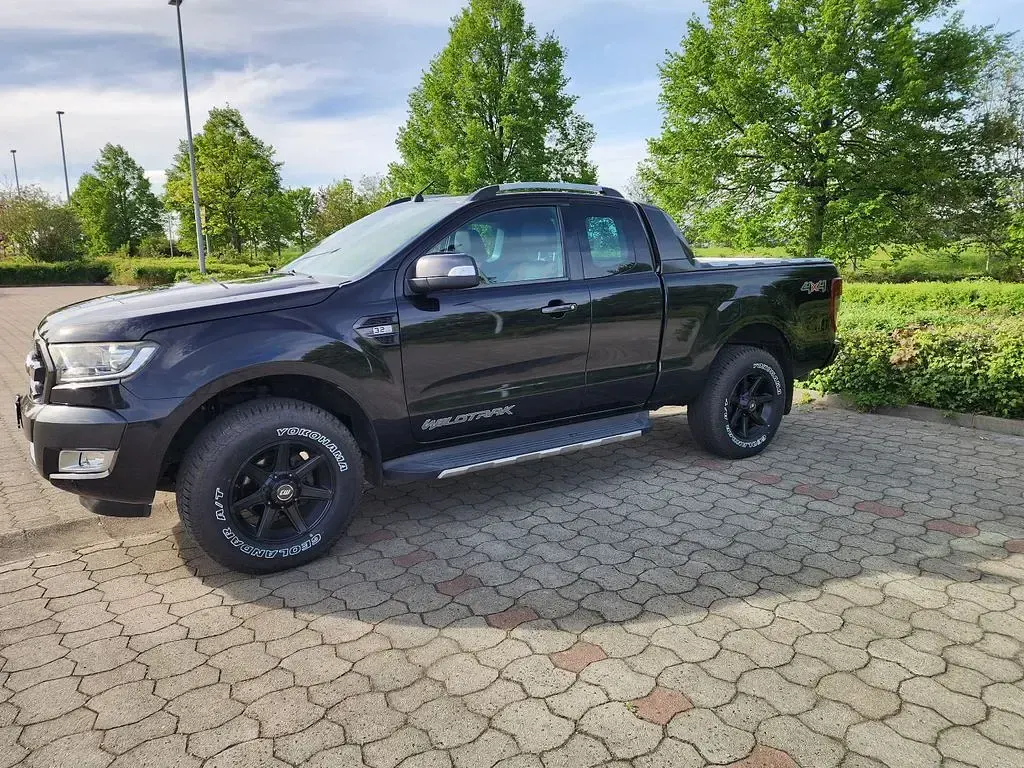 Używany Ford Ranger Wildtrack 200 KM (147 kW) 2017 Czarny Pickup