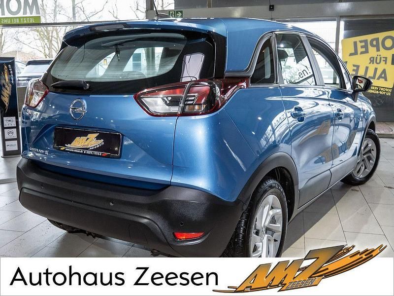 Gebraucht Opel Crossland X Edition 82 PS (60 kW) 2017 Arktis blau (metallic) SUV