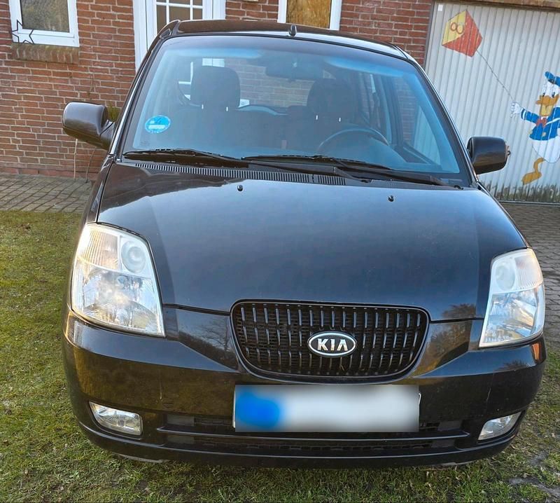 Gebraucht Kia Picanto 2007 Schwarz Kleinwagen