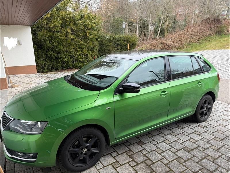 Gebraucht Skoda Rapid 110 PS (80 kW) 2018 Grün Kleinwagen