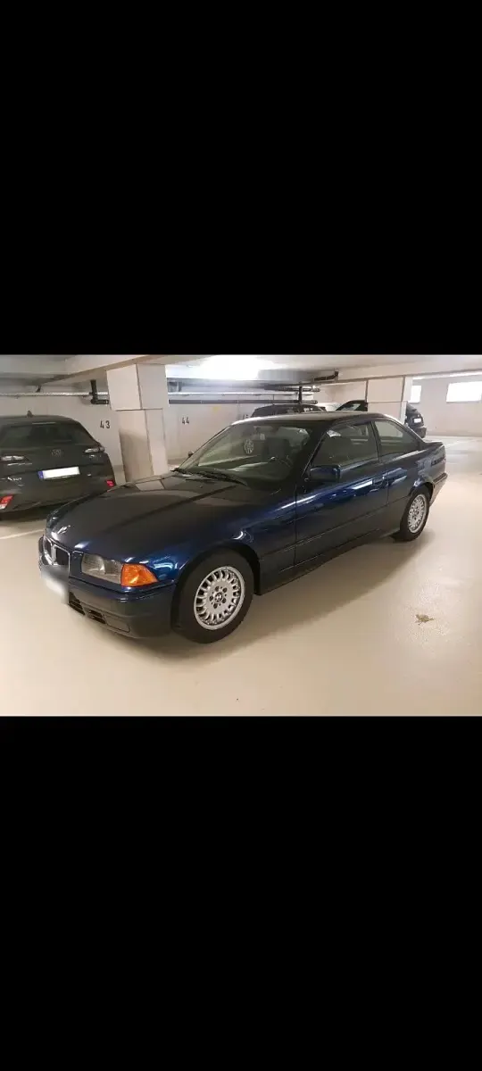 Brugt BMW 318 140 HK (102 kW) 1993 Blå Coupe