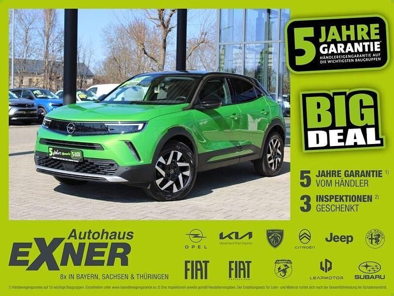 Matcha grün / dach diamant schwarz Gebraucht 2022 Opel Mokka Elegance SUV | 15.900 € (Superpreis) - Bild 1/4