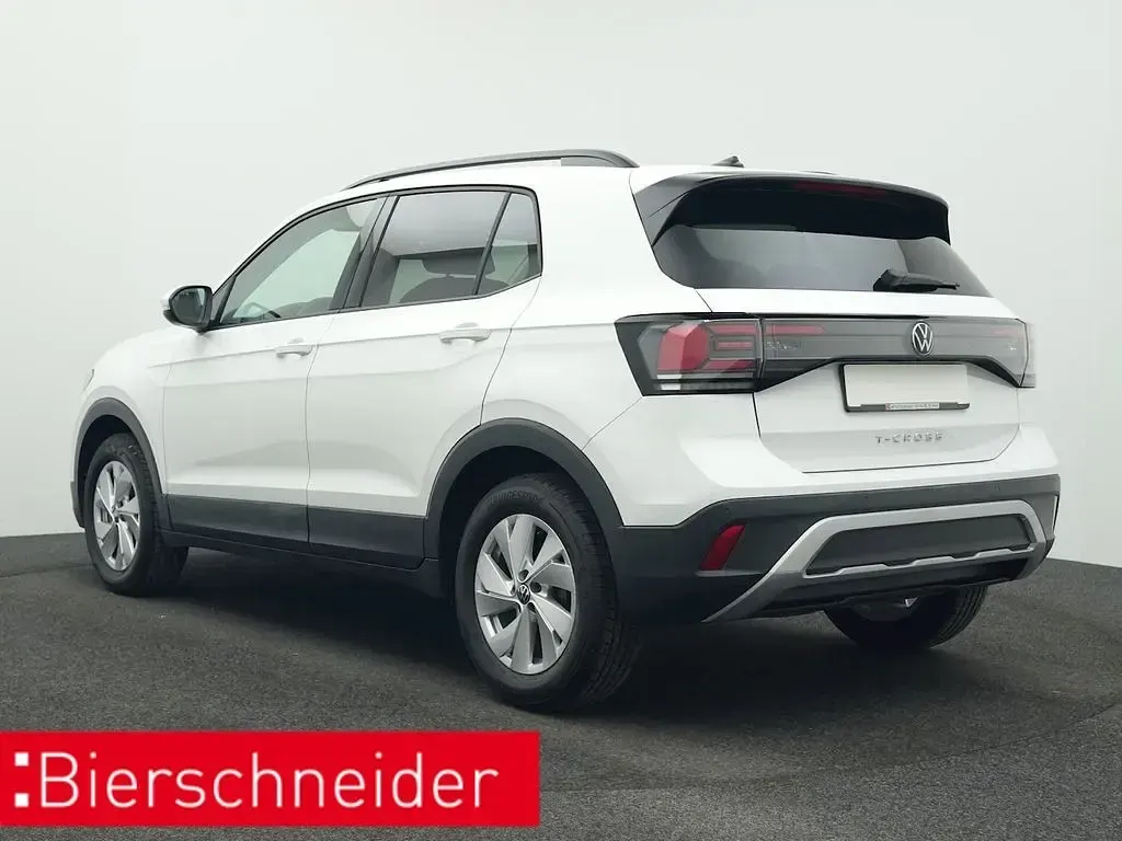 Gebraucht VW T-Cross Life 95 PS (69 kW) 2024 Weiss SUV