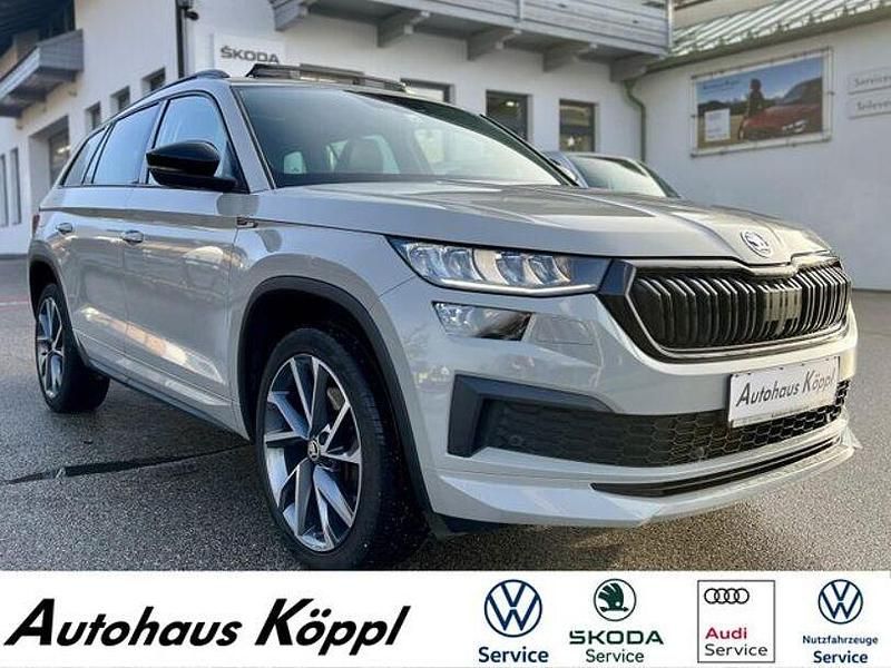 Gebraucht Skoda Kodiaq SportLine 190 PS (139 kW) 2021 Steelgrau SUV