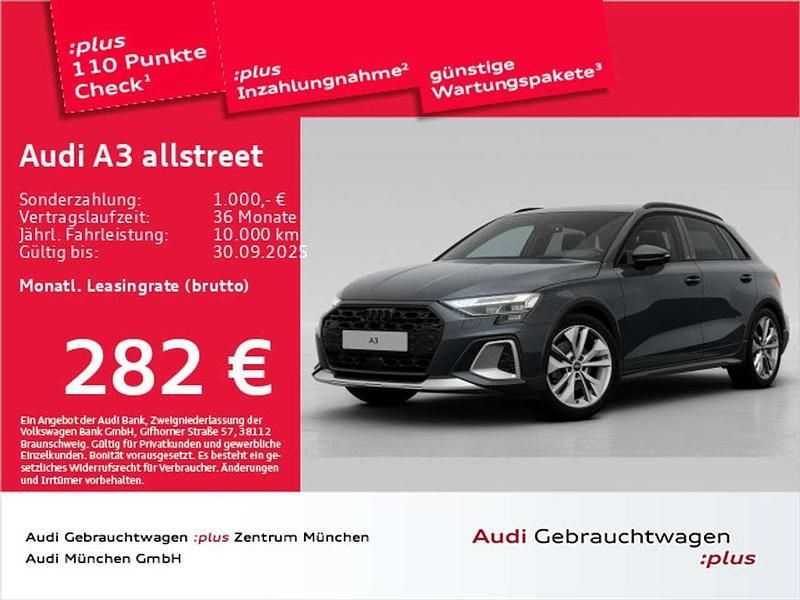 Manhattangrau metallic Gebraucht 2025 Audi A3 Ambiente Limousine | 38.103 € (Teuer) - Bild 1/2