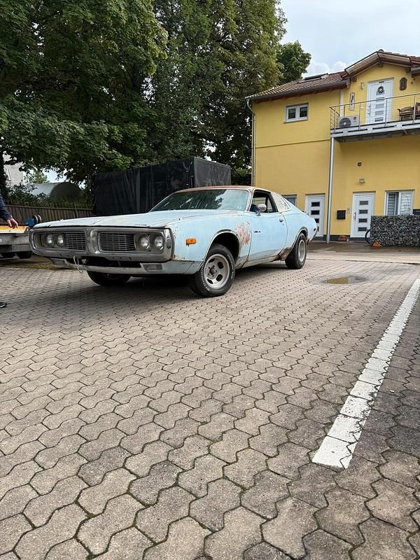 Blau Gebraucht 1973 Dodge Charger Limousine | 13.900 € - Bild 1/4