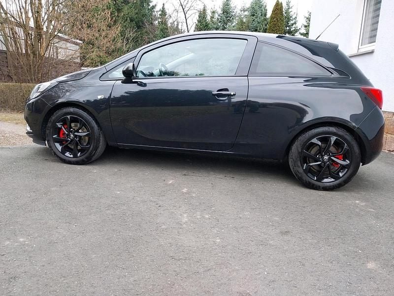 Gebraucht Opel Corsa 100 PS (73 kW) 2015 Schwarz Kleinwagen