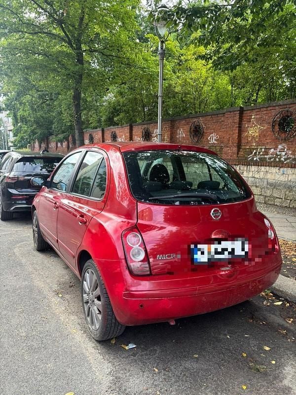 Rot Gebraucht 2008 Nissan Micra Kleinwagen | 4.990 € (Teuer) - Bild 1/4