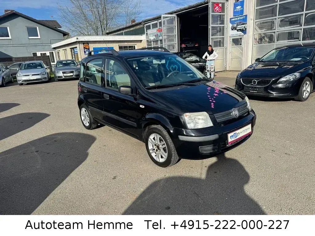 Gebraucht Fiat Panda Dynamic 60 PS (44 kW) 2008 Schwarz Kleinwagen