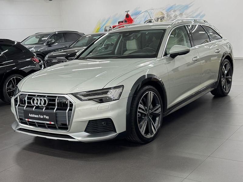 Silber Gebraucht 2022 Audi A6 Allroad Kombi | 49.390 € (Guter Preis) - Bild 1/4