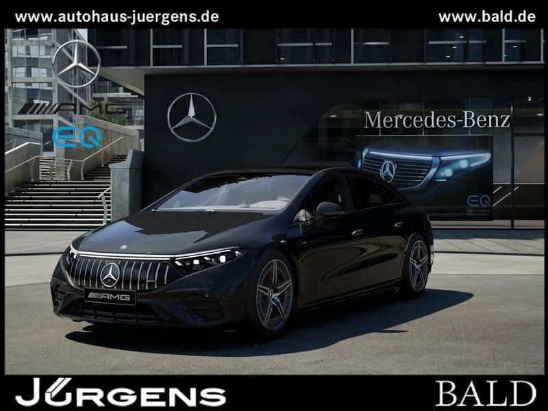 Schwarz metalliclack obsidians Gebraucht 2024 Mercedes EQS 53 AMG AMG Limousine | 85.470 € (Superpreis) - Bild 1/4