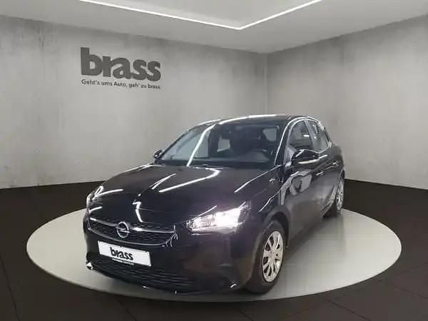 Diamant schwarz (metallic) Gebraucht 2022 Opel Corsa Edition Limousine | 12.950 € (Fairer Preis) - Bild 1/4