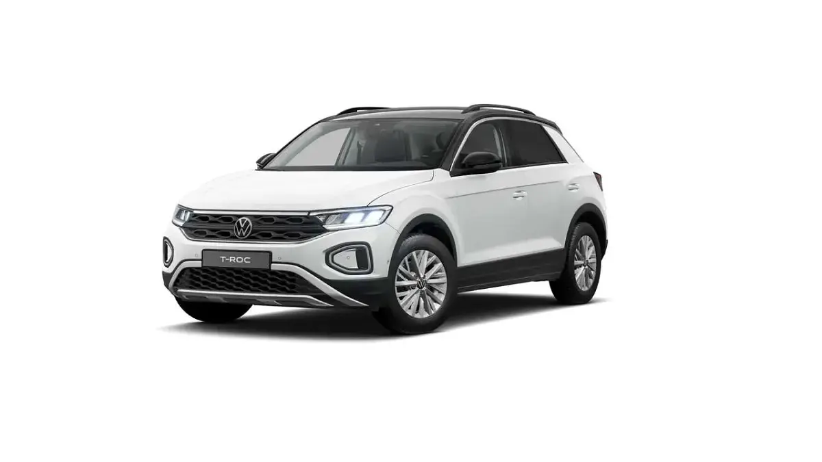 Gebraucht VW T-Roc Life 116 PS (85 kW) 2025 Pure white SUV