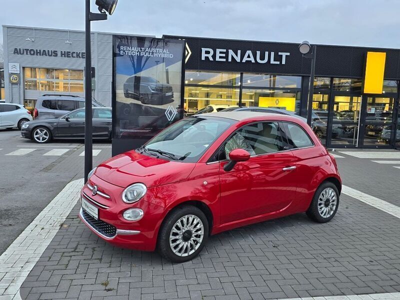 Colore esterno (passione rot) Gebraucht 2017 Fiat 500C Lounge Cabrio | 9.990 € (Fairer Preis) - Bild 1/4