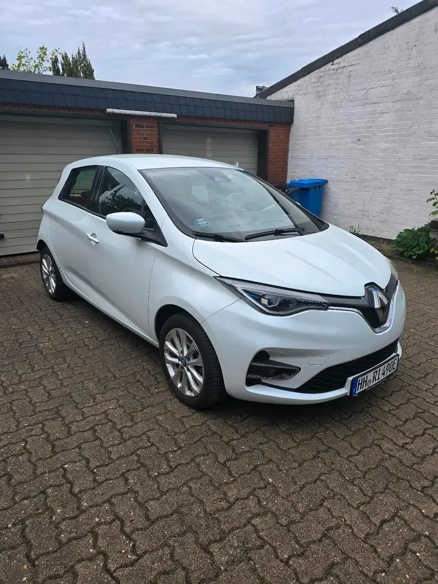Usata Renault Zoe Experience 99 kW (135 CV) 2019 Bianco Utilitaria