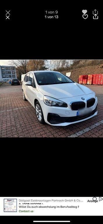Weiß Gebraucht 2020 BMW 218 Gran Tourer M Sport Van / Kleinbus | 12.000 € (Guter Preis) - Bild 1/4